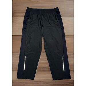 Nike Dri-Fit Flex Running Pants Women XL Black AR2010-010 Zip Pockets-EUC‎